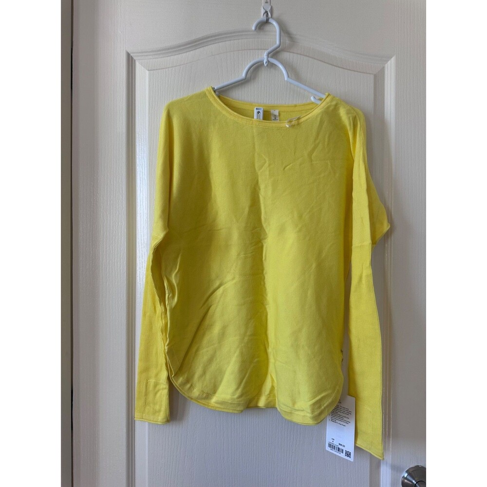 NWT Lululemon Take It All In Sweater Sunlight Yellow Size 4